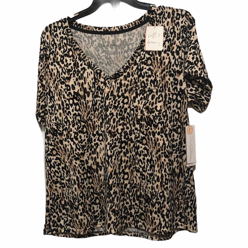 2 Piece Marilyn Monroe Pajama Set Leopard Print
